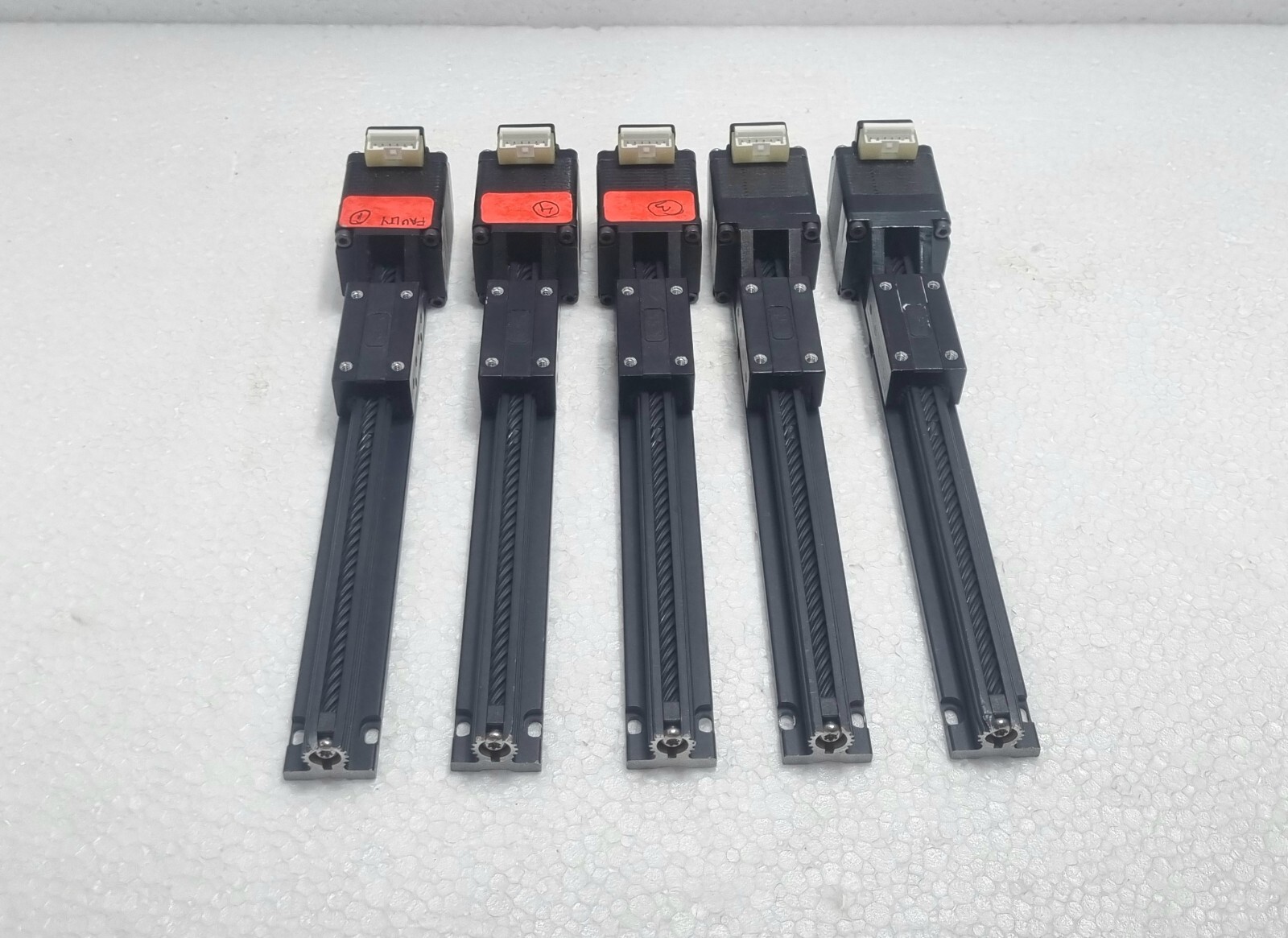 Kerk Motorized RGS04 Linear Rail RGS04KR-M28-1000-04-A01ENG - Lot Of 5pcs
