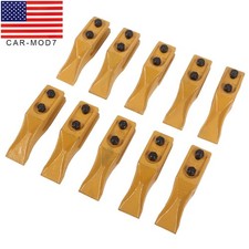 FOR Bobcat Skid Steer Bucket Unitooth Trenching Bucket Teeth 10PK 6684447 picture