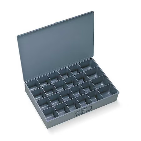 Durham Mfg 102-95-D960 Steel, Compartment Drawer, 12 1/2 In D X 3 1/8 In H X 18