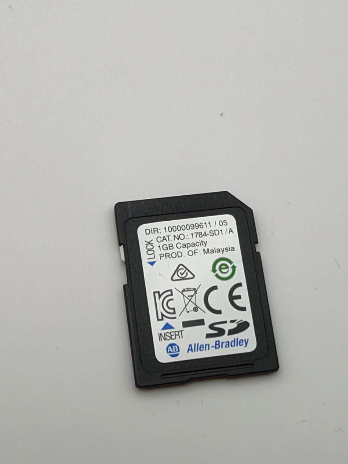Allen-Bradley 1784-SD1 Industrial Secure Digital Memory Card