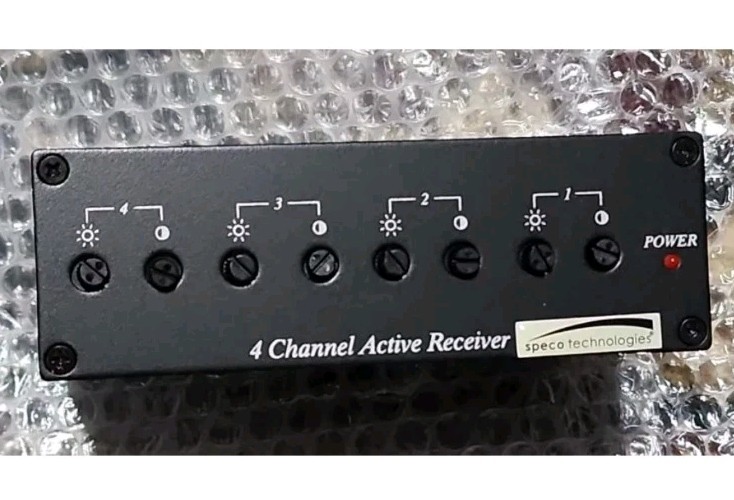 Security Cameras Direct UTP-4VR Video Transmission 4 Channel Active Receiver