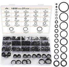 1050PCS Metric O Ring Kit 21 Sizes Nitrile Rubber Seal Assortment picture