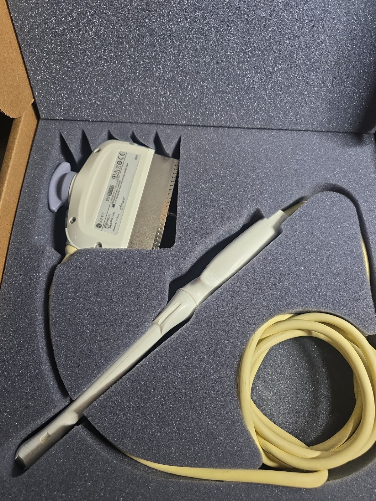 GE IC5-9-D (5492351) MFG 2018 Endocavity Ultrasound Transducer Probe