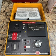 BIDDLE INSTRUMENTS 230425 AC/DC HIGH POT TESTER Pre-Owned picture