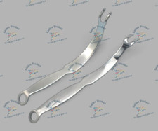 PCL Ligament Standard/Collateral Retractor 5mm Wide Prongs Orthopedic Set of 2 picture