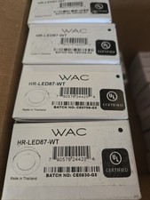 WAC Lighting HR-LED87-WT LEDme Round Button Light 3000K White picture