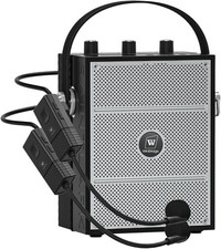WinBridge S98Plus 50W Voice Amplifier 2 Wireless Headset Mics Bluetooth PA New picture