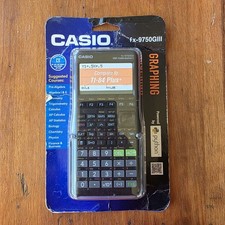 NEW Casio Graphing Calculator fx-9750GIII USB Power Graphic 3 Algebra Geometry picture