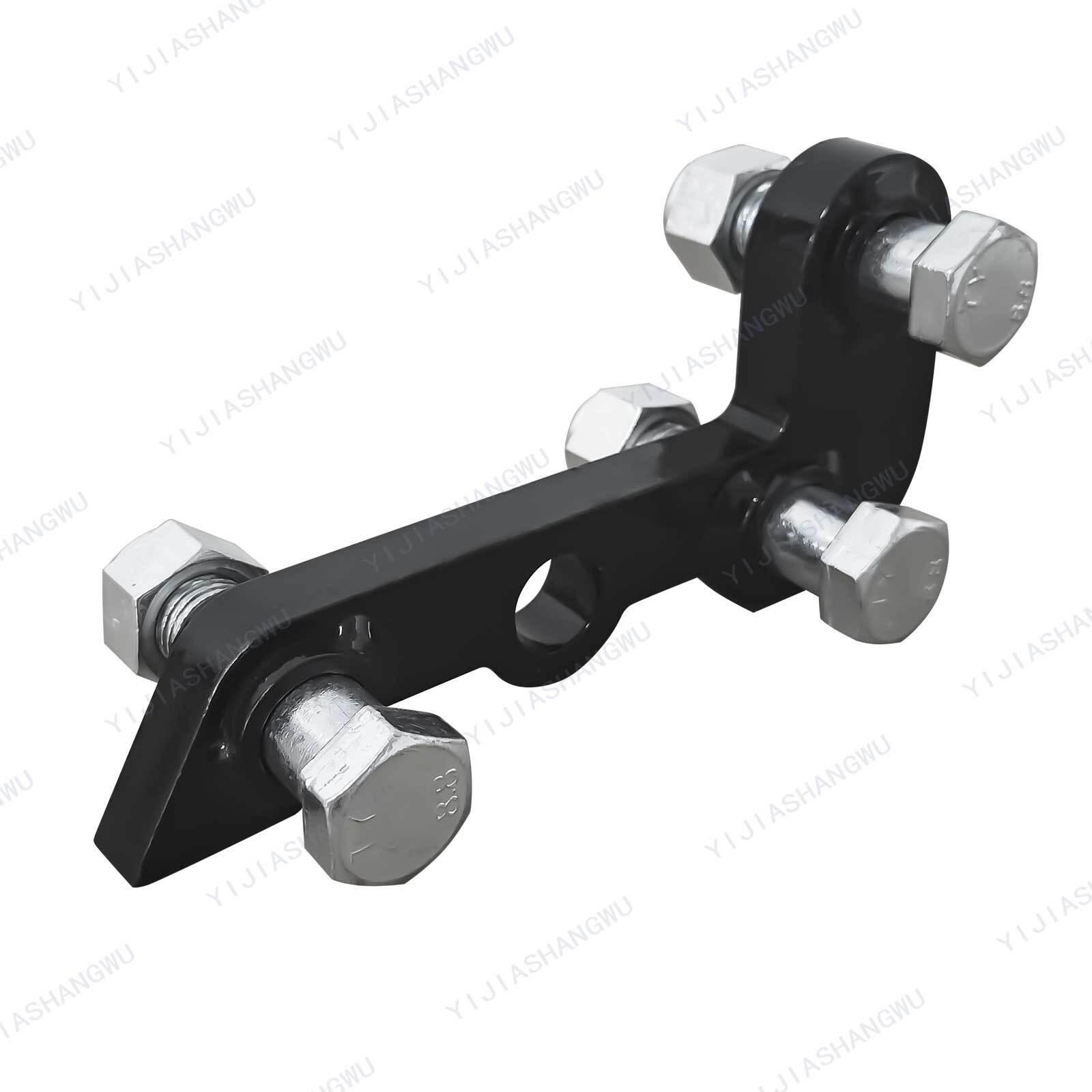 Single L-shaped bracket，FOR Mini Excavator Three Holes Hydraulic Clip Thumb