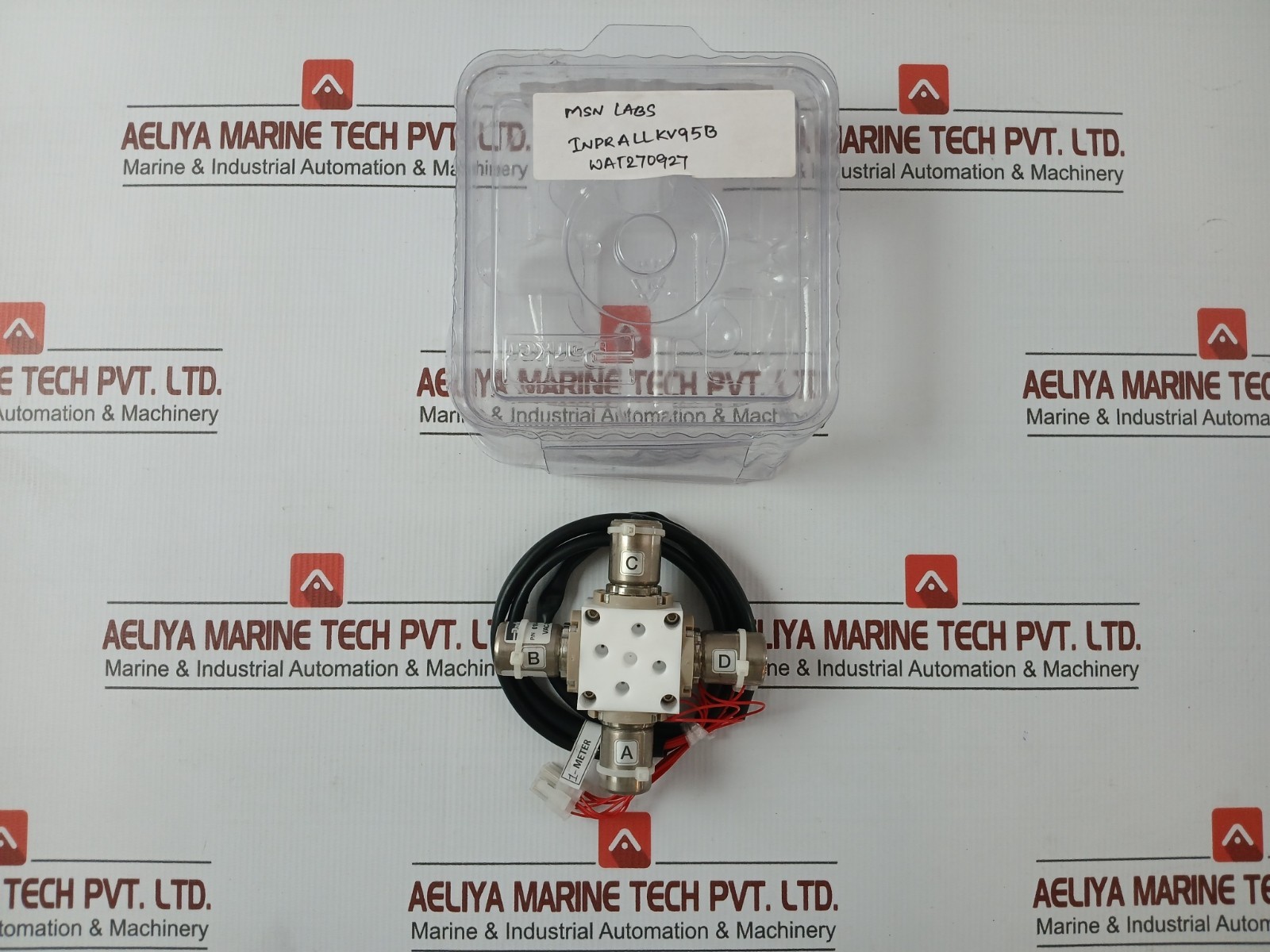 PARKER 018-0186-900 4-Way NC Membrane Valve VAC-20 PSIG 1-Meter