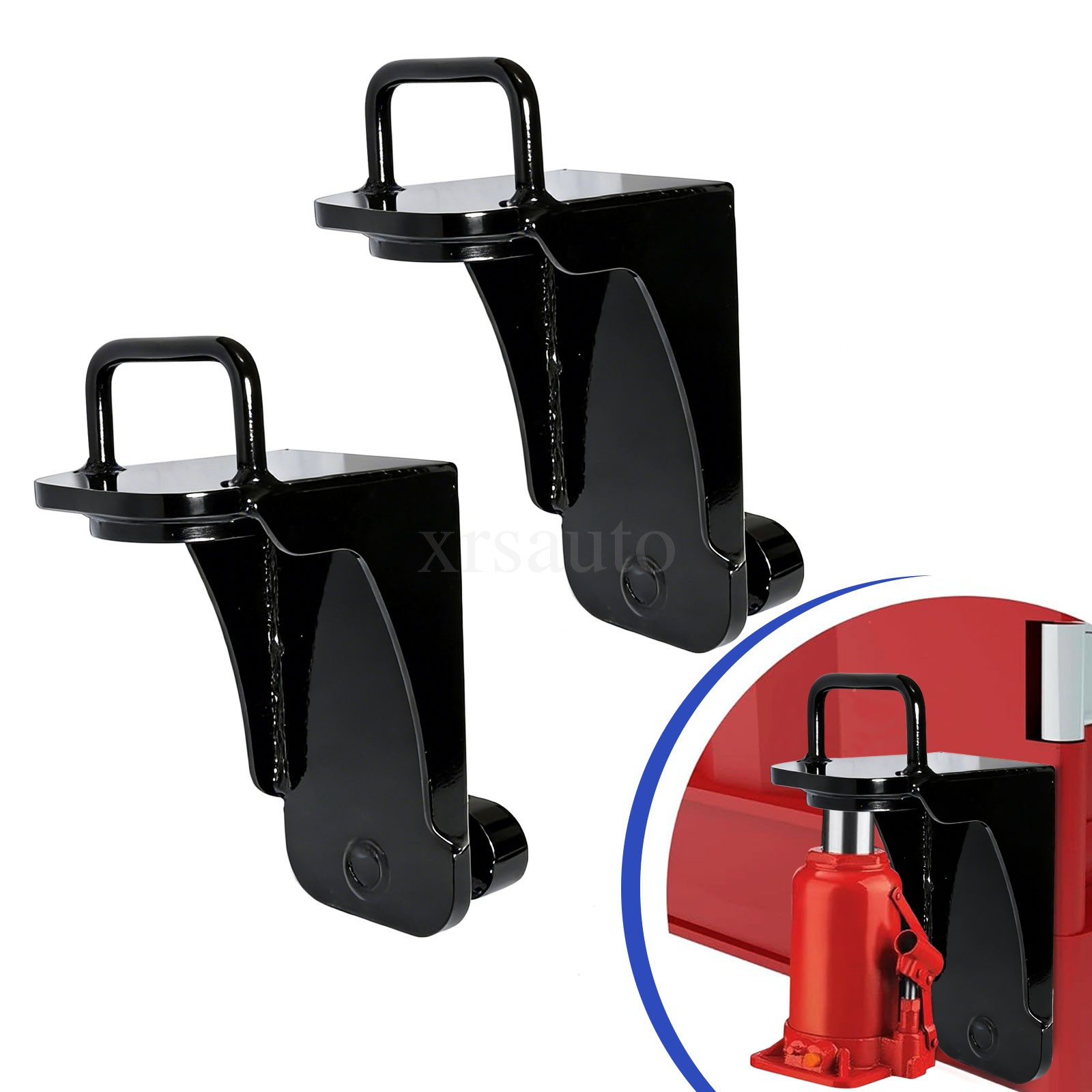 Pair Heavy Duty Shipping Container Jack Lug Leveler U-Shaped Handle 50000LBS Pair Heavy Duty Shipping Container Jack Lug Leveler U-Shaped Handle 50000LBS