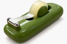 Vintage 1981 Eldon Office Products Olive Green Desktop Tape Dispenser Retrofit picture