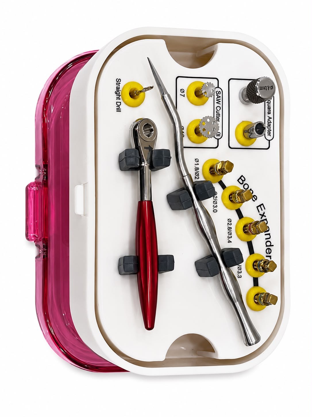 Bone Expander Kit Ridge Expansion System Dental Implant Surgical Instrument Set Bone Expander Kit Ridge Expansion System Dental Implant Surgical Instrument Set