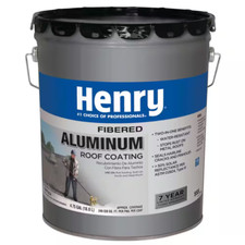 Henry 555 Fibered Aluminum Reflective Roof Coating 4.75 gal picture