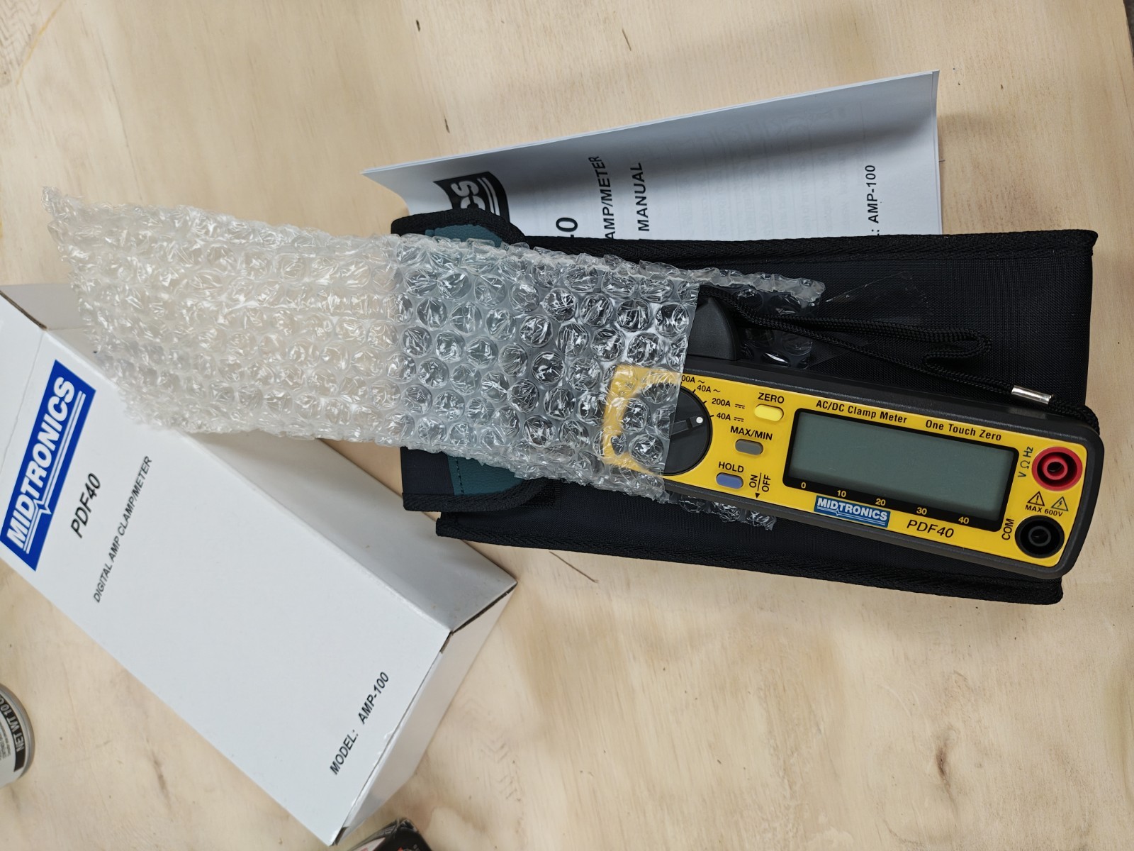 Midtronics PDF40 Digital Amp Clamp Meter Clampmeter Digital AMP-100