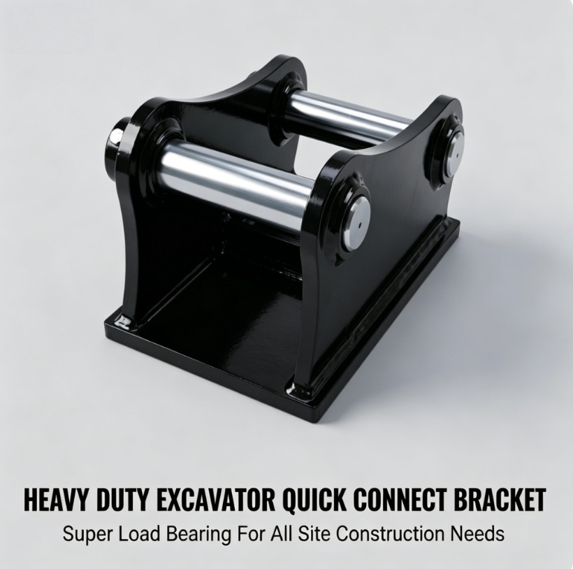 For CAT 305 306 Mini Excavator bucket ears Weld base plate and 45 mm pins