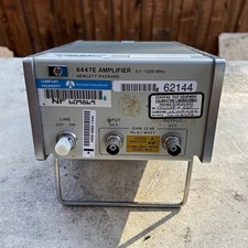 Hewlett-Packard 8447E Amplifier 0.1-1300 MHz 22 dB Gain 0.1 W 8.5 dB picture