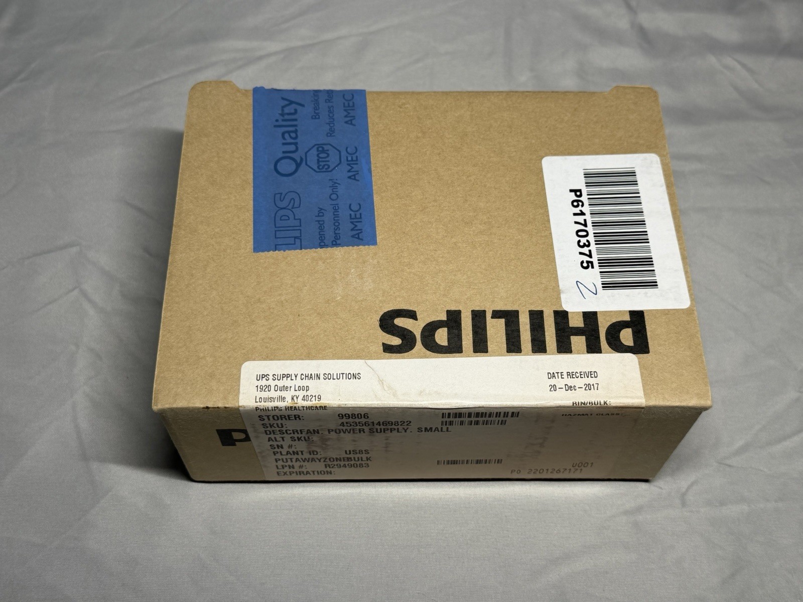 Philips Healthcare Small Power Supply Fan For Sparq Ultrasound OEM #453561469822