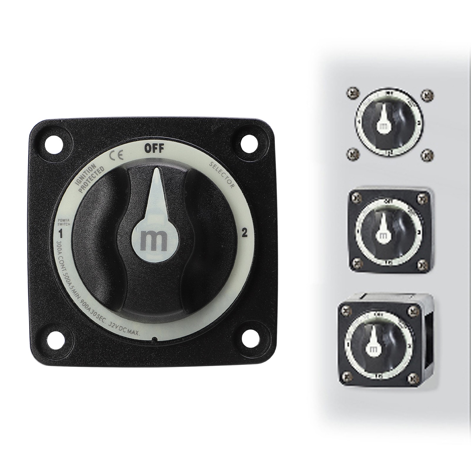 300A Battery Selector Switch Heavy Duty 3 Position Marine Battery Cut Off S HFCY