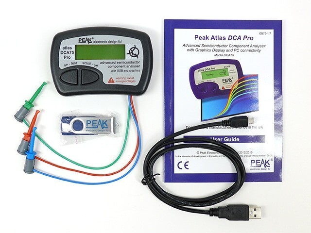 Peak Electronic Design Limited Semiconductor Analyzer DCA75 Japan Peak Electronic Design Limited Semiconductor Analyzer DCA75 Japan