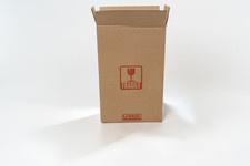 U-Haul Fragile Printed Shipping Boxes 9 x 5 x 15 Inch - Moving Boxes picture