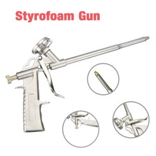 Pro PU Foam Gun NIB Expanding Spray Applicator New & Improved Adapter Basket picture