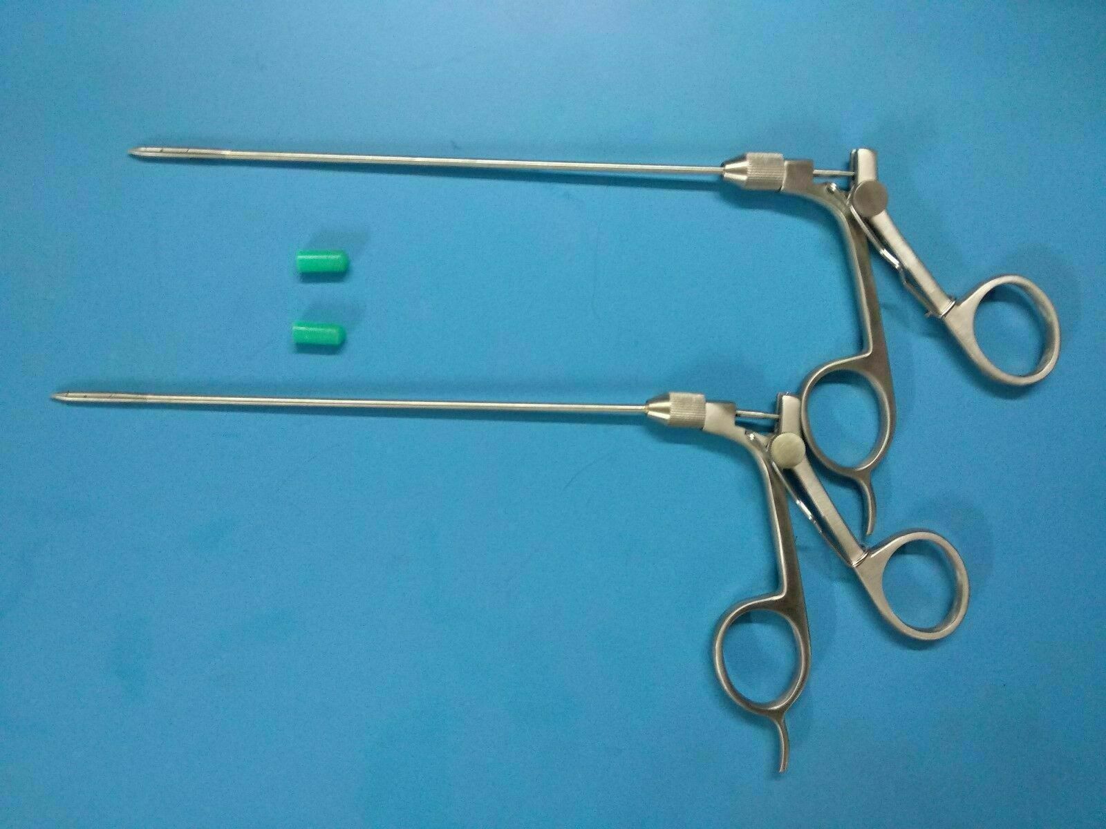 2Pc Laparoscopic Hernia Berci Fascial Port Closure Forceps 2, 2.5, 2.8 mm X 17cm
