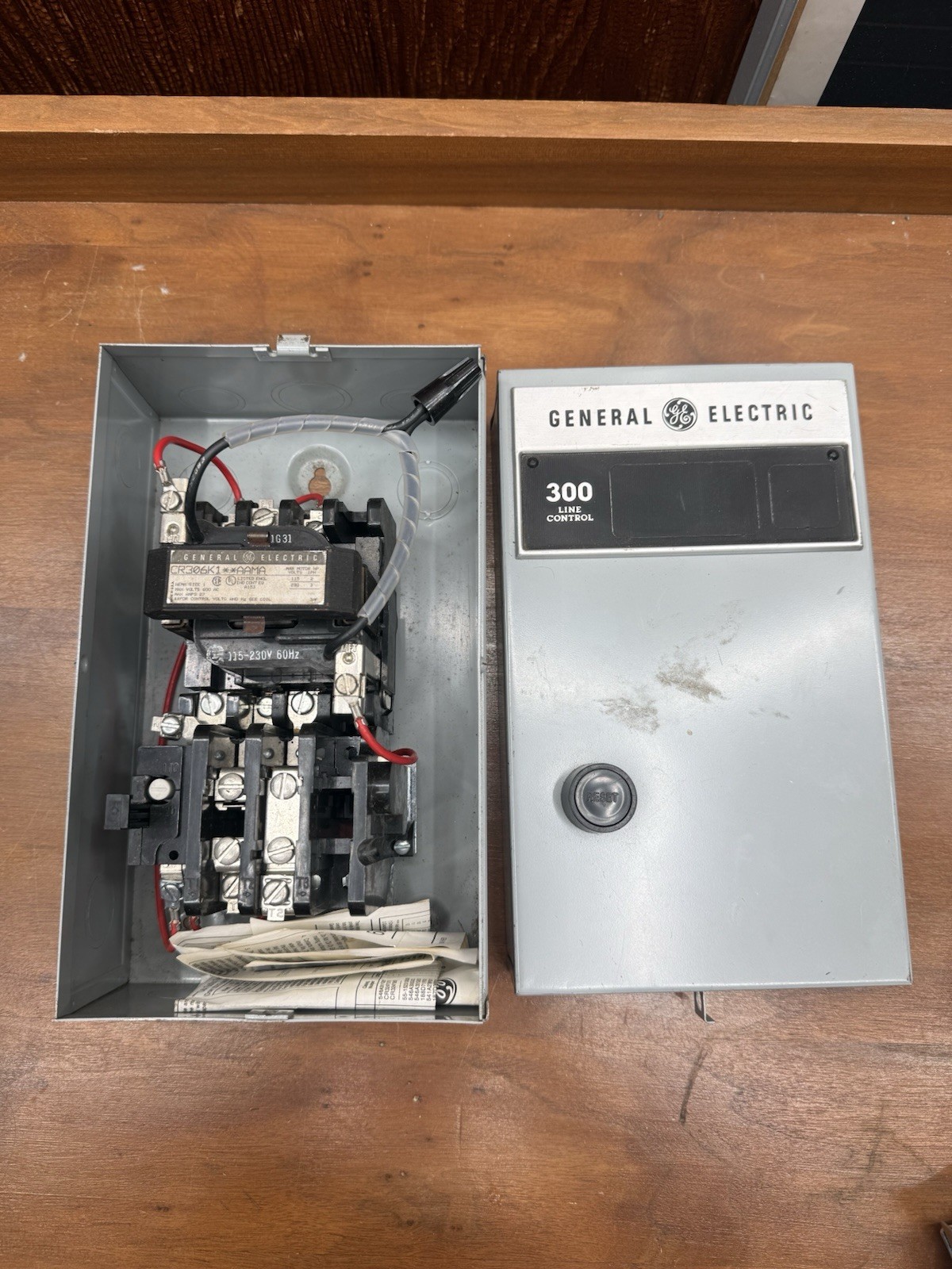 General Electric GE CR306K1 Magnetic Motor Starter 300 Line Control