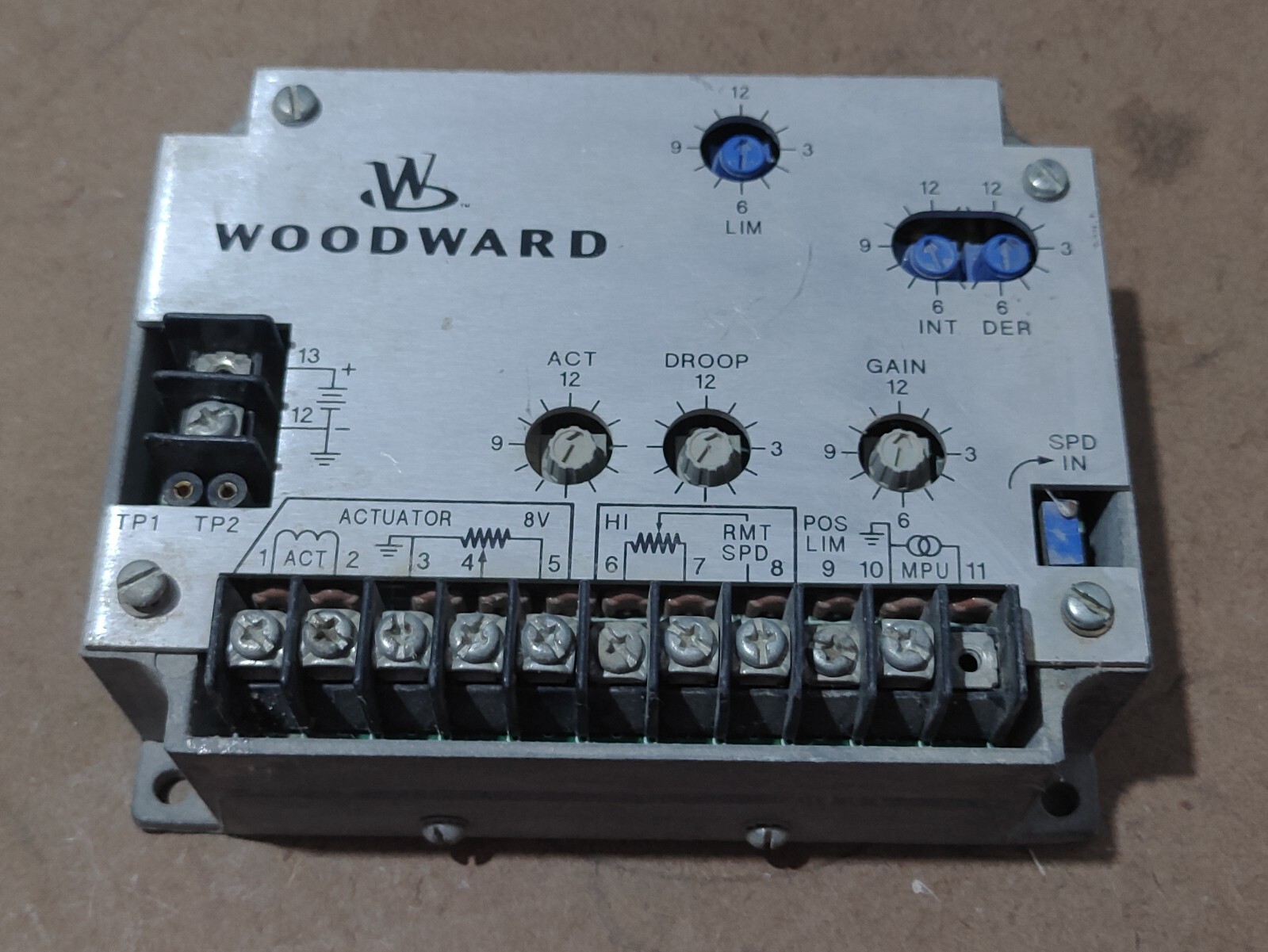 WOODWARD 8270-1082 CONTROLLER REV D DYN1-10506-004-0-24