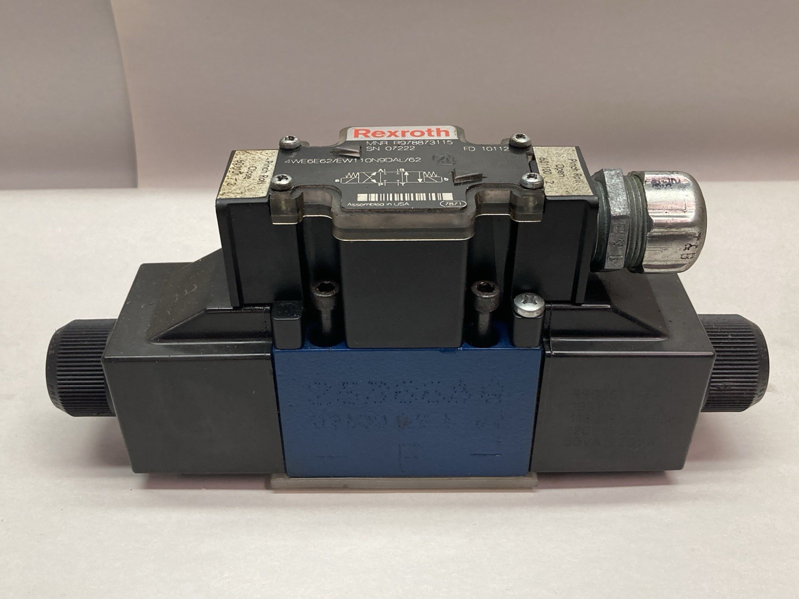 Rexroth,4WE6E662/EW110N9DAL/62,Directional Valve