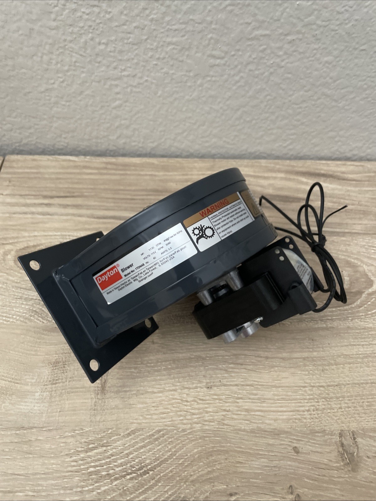 Dayton 1TDN4 OEM Blower, 3080 Rpm, 1 Phase. NEW IN BOX.