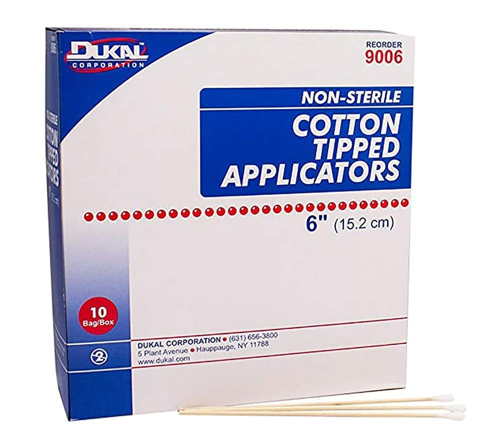 Dukal Cotton Tipped Applicators 6\