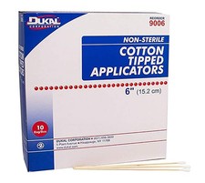 Dukal Cotton Tipped Applicators 6