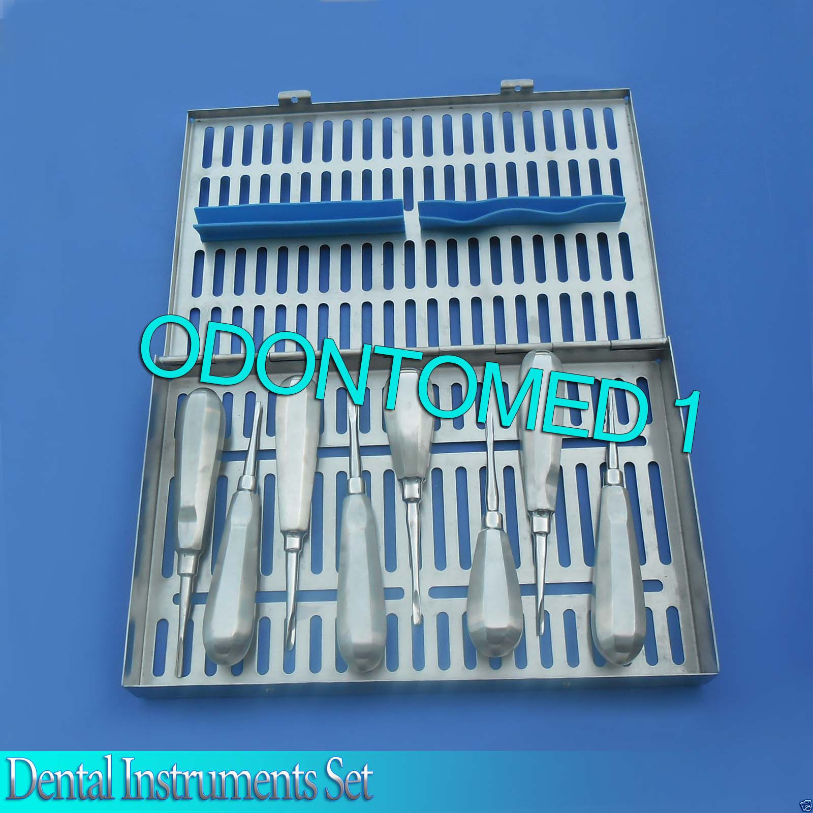 Dental Elevator Human and Veterinary Set with Sterilisation Tray Various DN-529