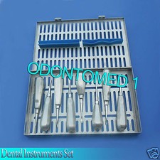 Dental Elevator Human and Veterinary Set with Sterilisation Tray Various DN-529 picture