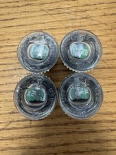 NOS #690 EAGLE 4-pack Glass Plug Fuses 30-Amp 125-volt USA New Old Stock vintage picture