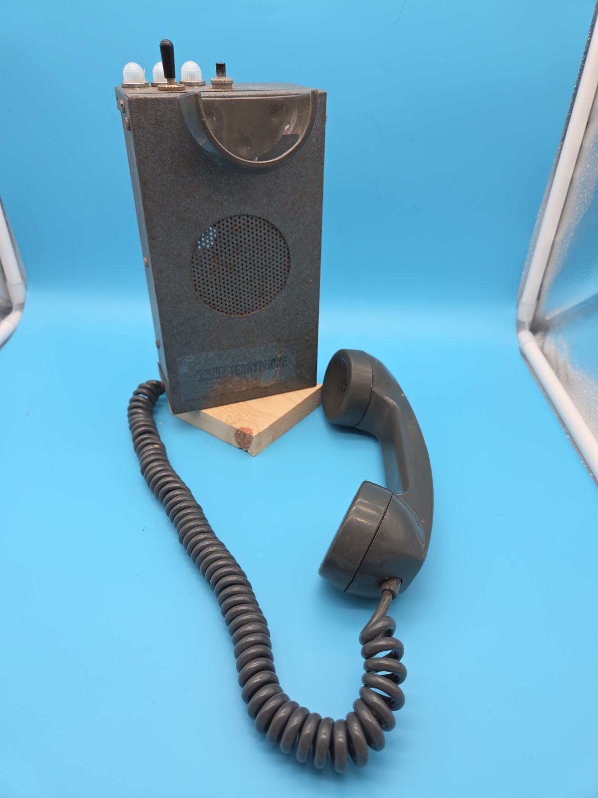 Vintage ITT Terryphone Wall-Mount Intercom Station – Model AW3 (Chassis 1704)