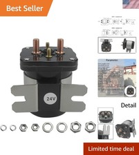Solenoid Contactor Relay 24V 200Amp Compatible with Trombetta White Rodgers S... picture