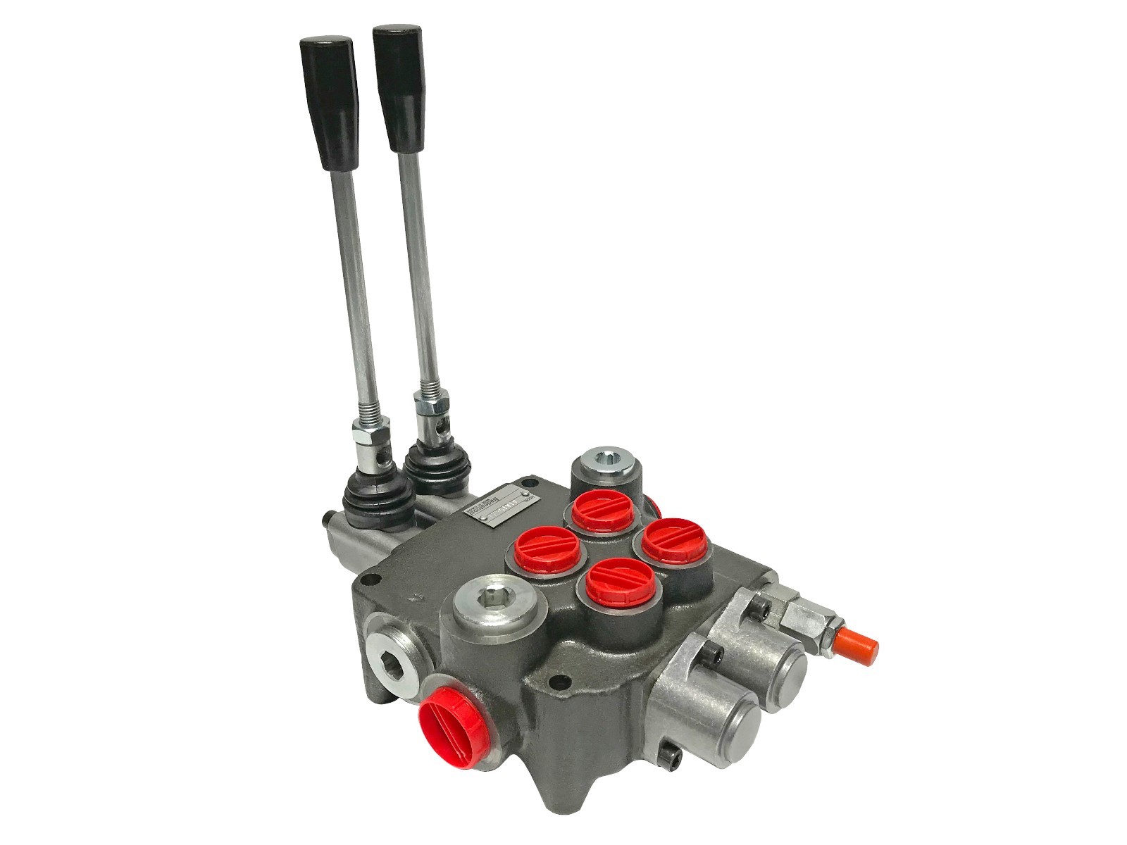 2 Spool Hydraulic Directional Control Valve Open Center 21 GPM 3600 PSI NEW 2 Spool Hydraulic Directional Control Valve Open Center 21 GPM 3600 PSI NEW