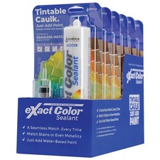 Sashco 12030 9.5 oz eXact Color Tintable Latex Caulk DIY Kit - 6 Pack picture