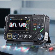 FNIRSI 2D15P Touchscreen Digital Oscilloscope Multimeter Signal Generator 100MHz picture