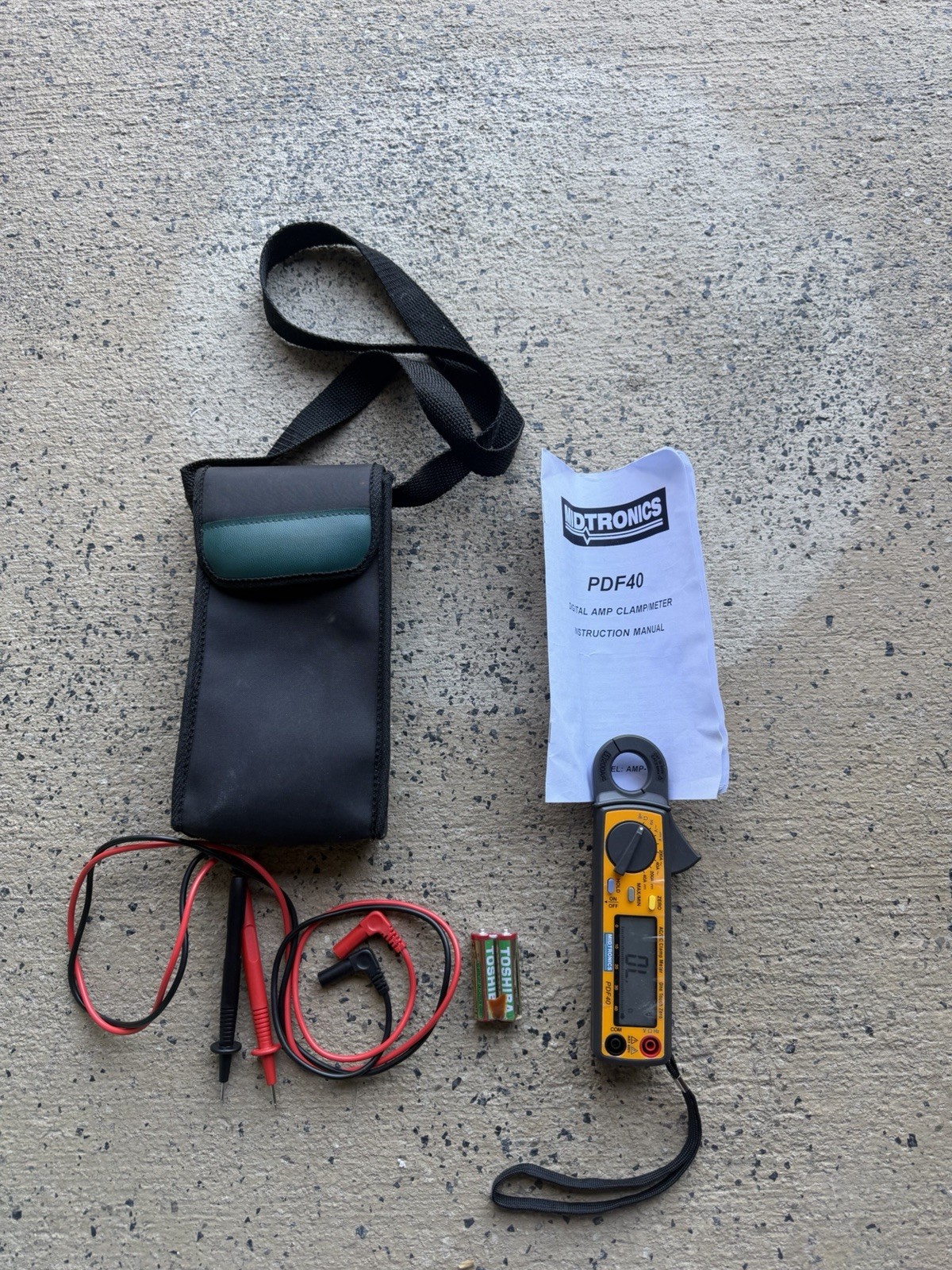 Midtronics PDF40 Digital Amp Clamp Meter Clampmeter Digital AMP-100