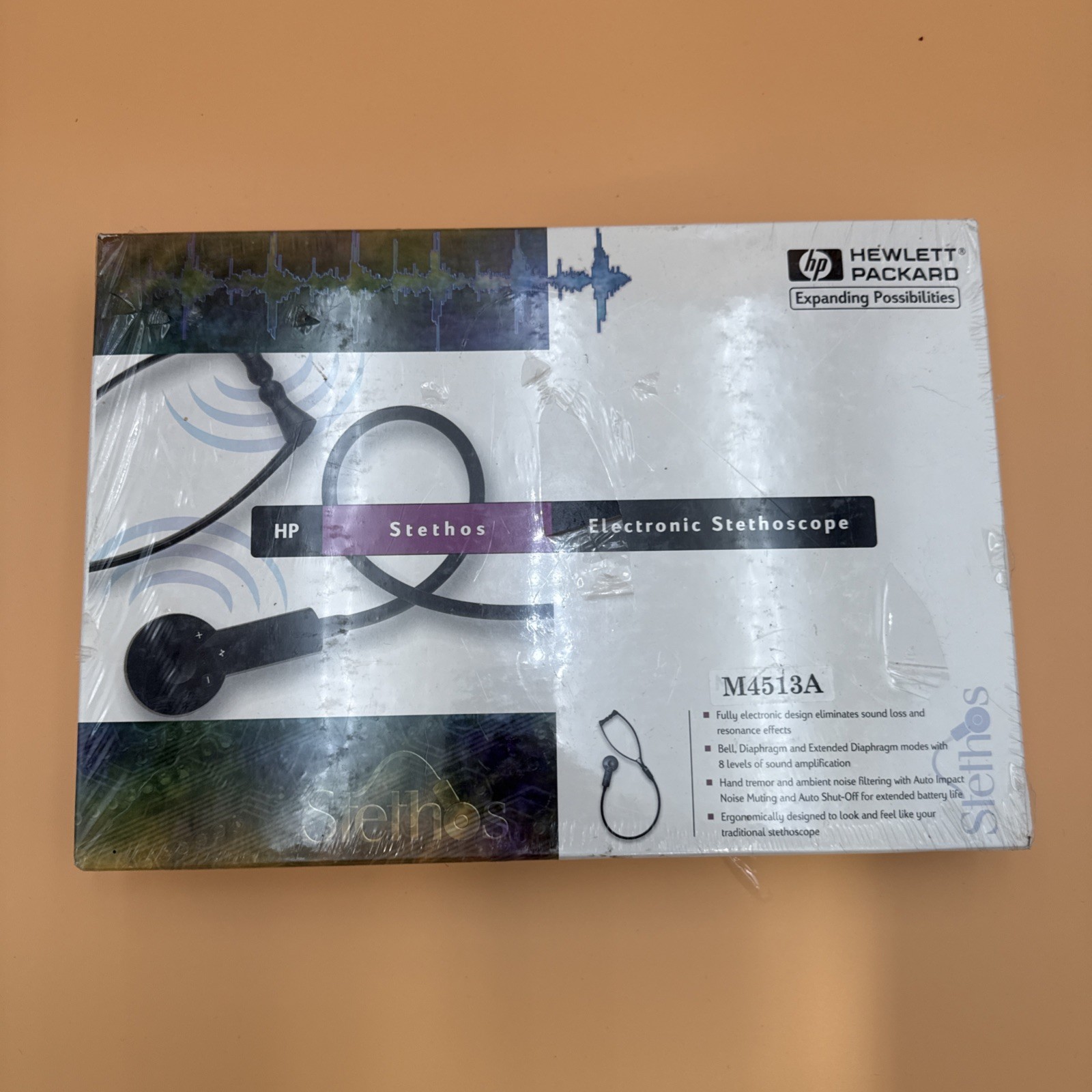 New HP Hewlett Packard Stethoscope M4504A
