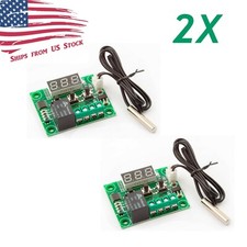 2Pcs W1209 12V -50-110°C Digital Thermostat Temperature Control Switch Sensor picture