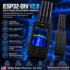 ESP32-DIV V2.0 WiFi Bluetooth NRF24 RF Development Board + 3D PRINTED CASE + USA picture