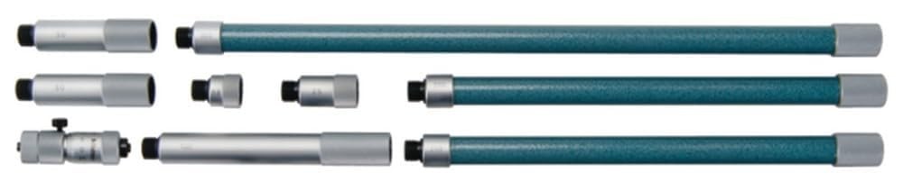 Mitutoyo 137-202 Tubular Vernier Inside Micrometer 50-300mm Extension Rod