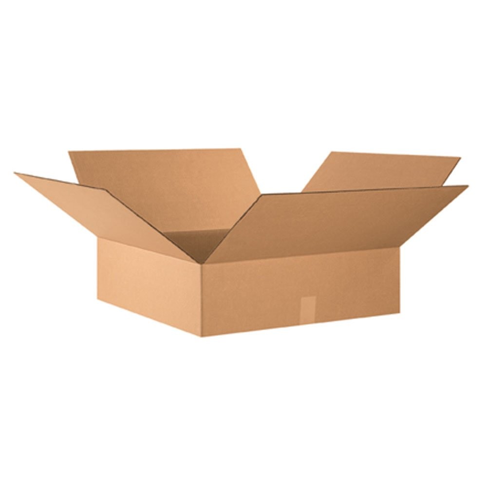 Aviditi 24x24x7 Flat Corrugated Boxes Pack of 10