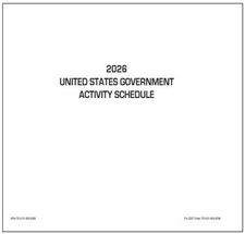 Unicor 2026 Fed Activity Schedule, Qty - 1 Individual picture