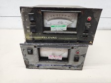 TELEVAC and TELEVAC II Vacuum Controllers Lot of 2 ~ UNTESTED ~ PARTS / REPAIR picture