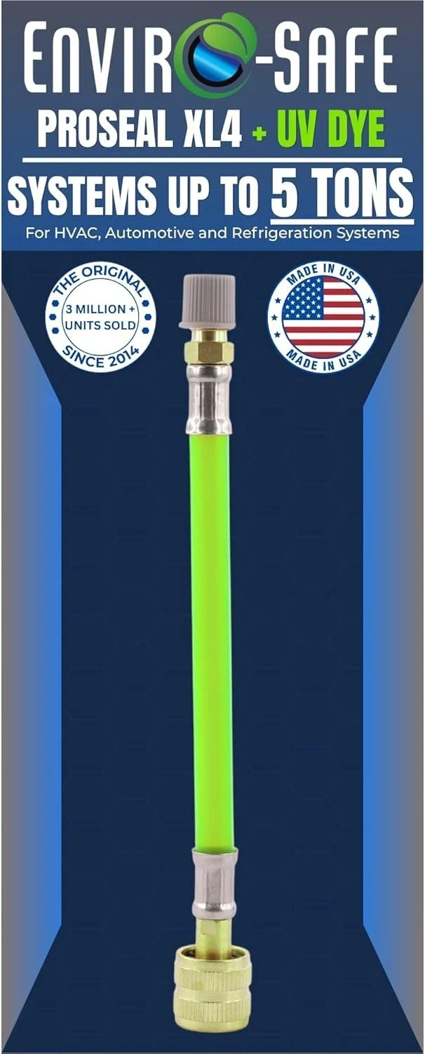 ENVIRO-SAFE AC Stop Leak with UV Dye for R410a, R22, R32 and R134a